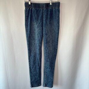 Soft Surroundings Women's Blue Pull On Classic Metro Leggings Size XS